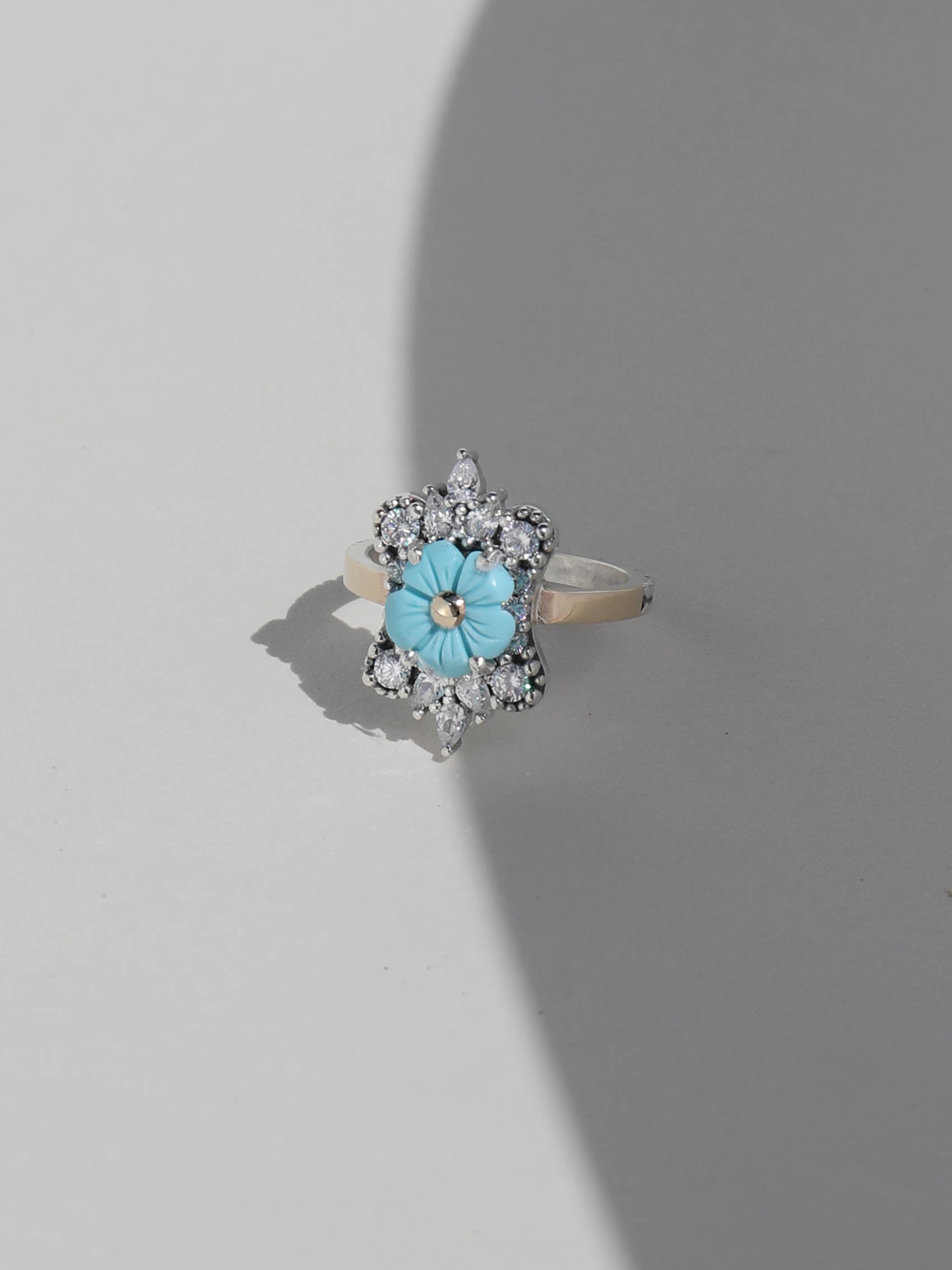 ANILLO GEORGIA turquesa
