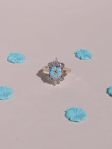 Anillo georgia turquesa