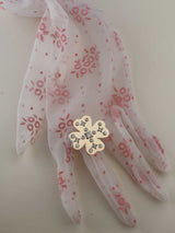 ANILLO TREBOL CECILIA