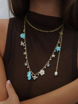 COLLAR CINTURON AMULETOS