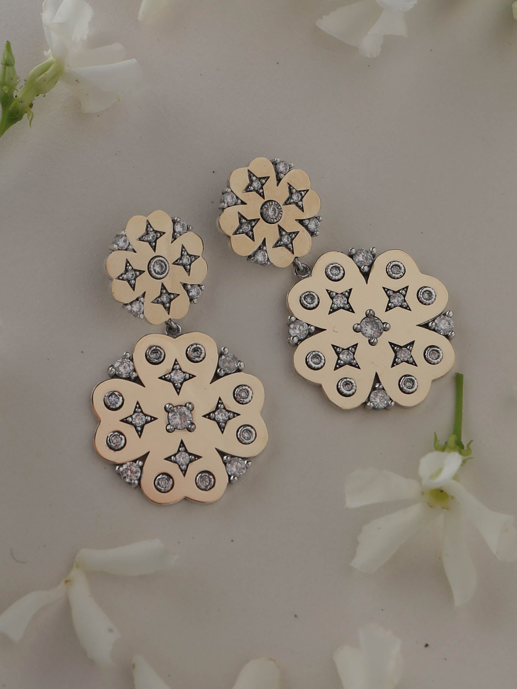 PENDIENTES TREBOL CECILIA