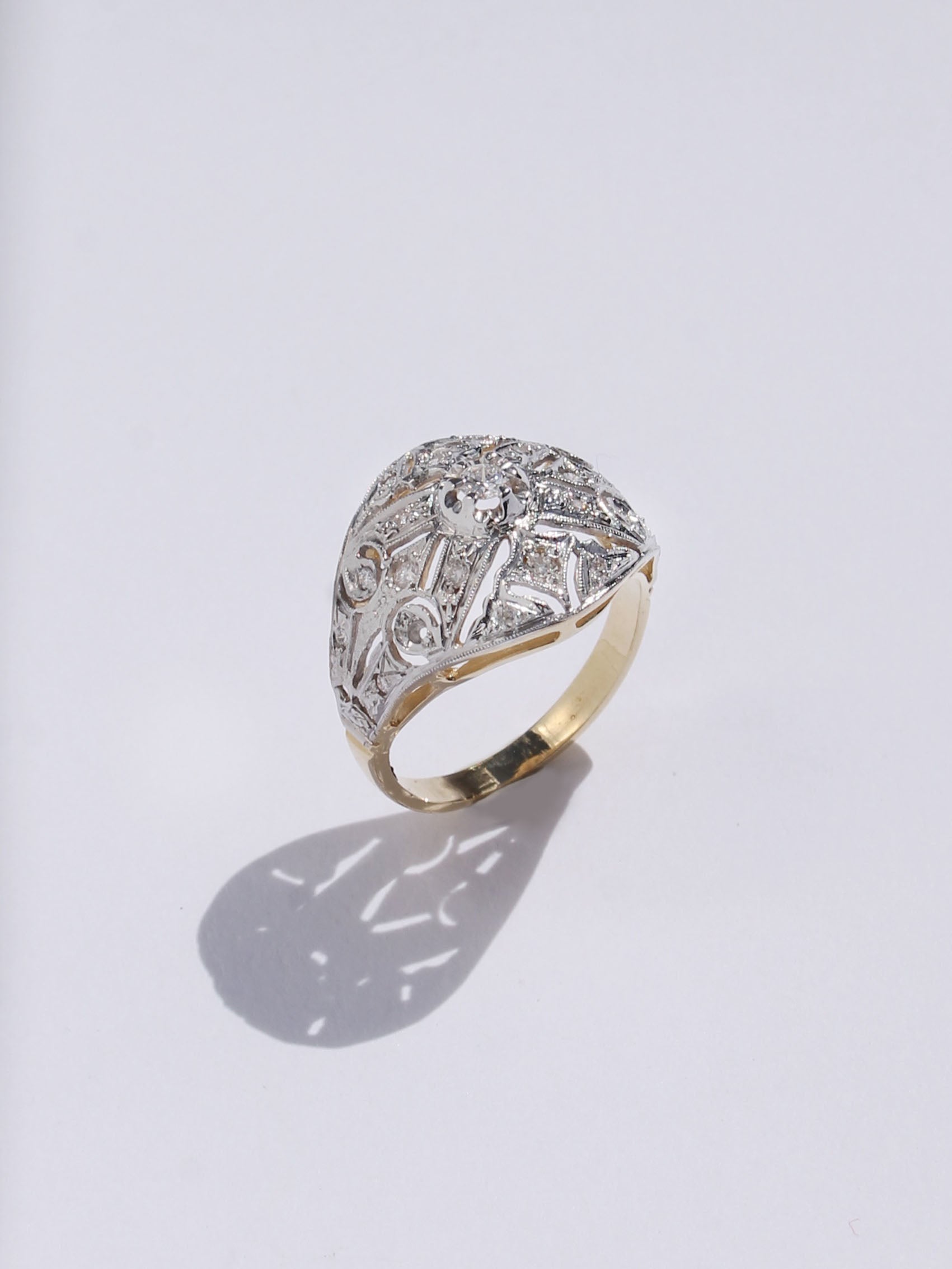 ANILLO ADELA GRANDE oro 18kt