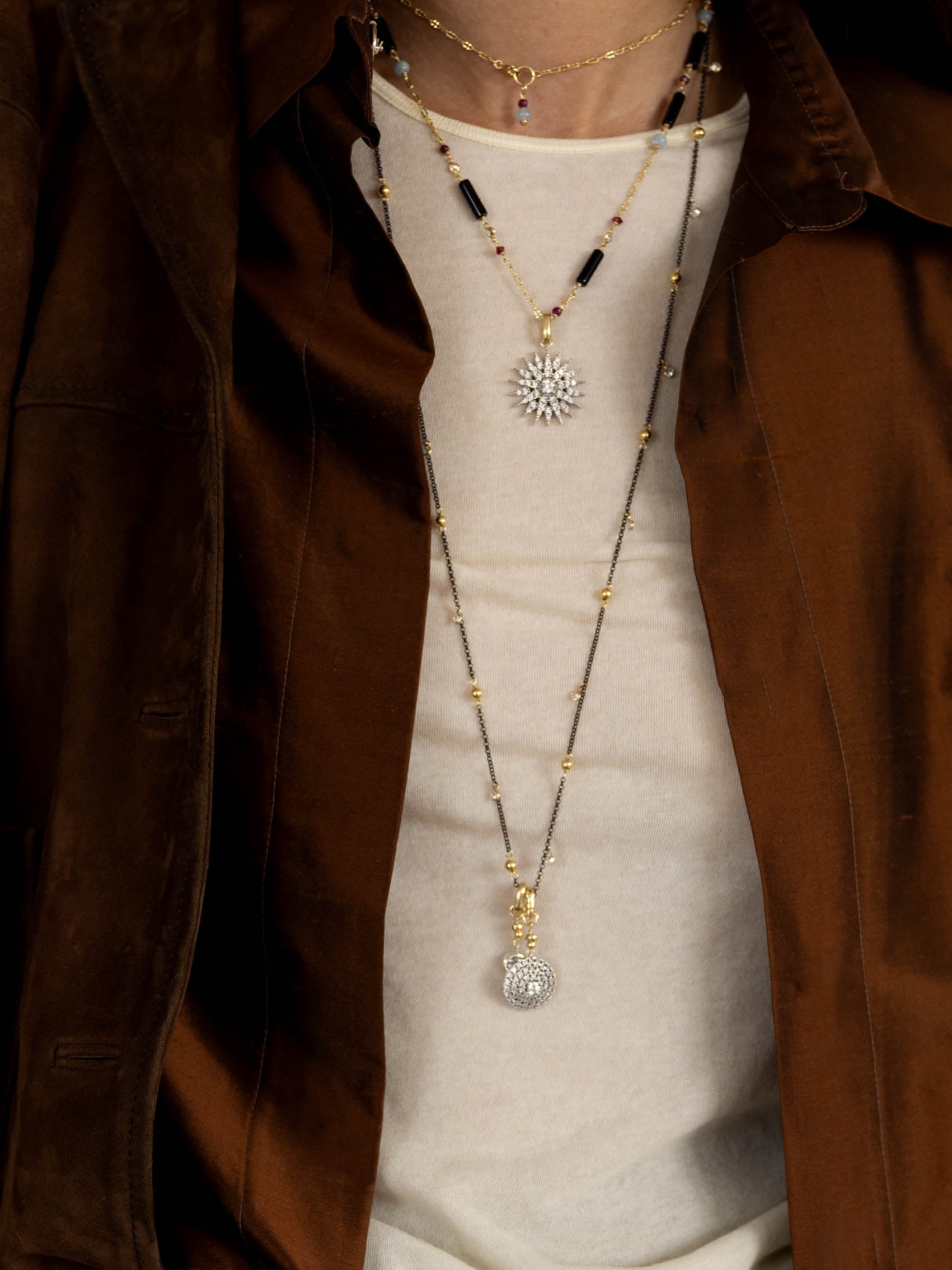 COLLAR GAGGI negro