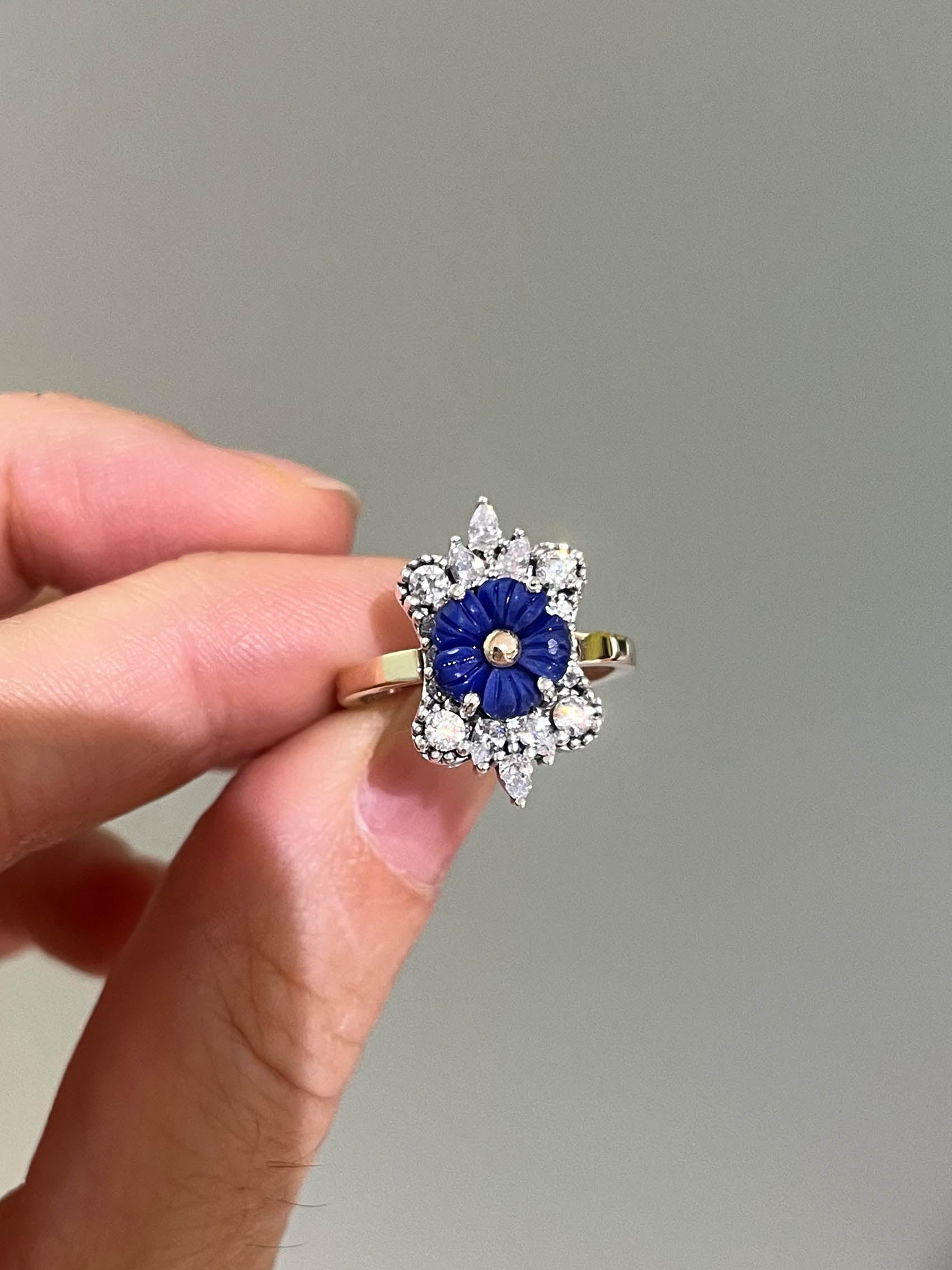 ANILLO GEORGIA lapislazuli