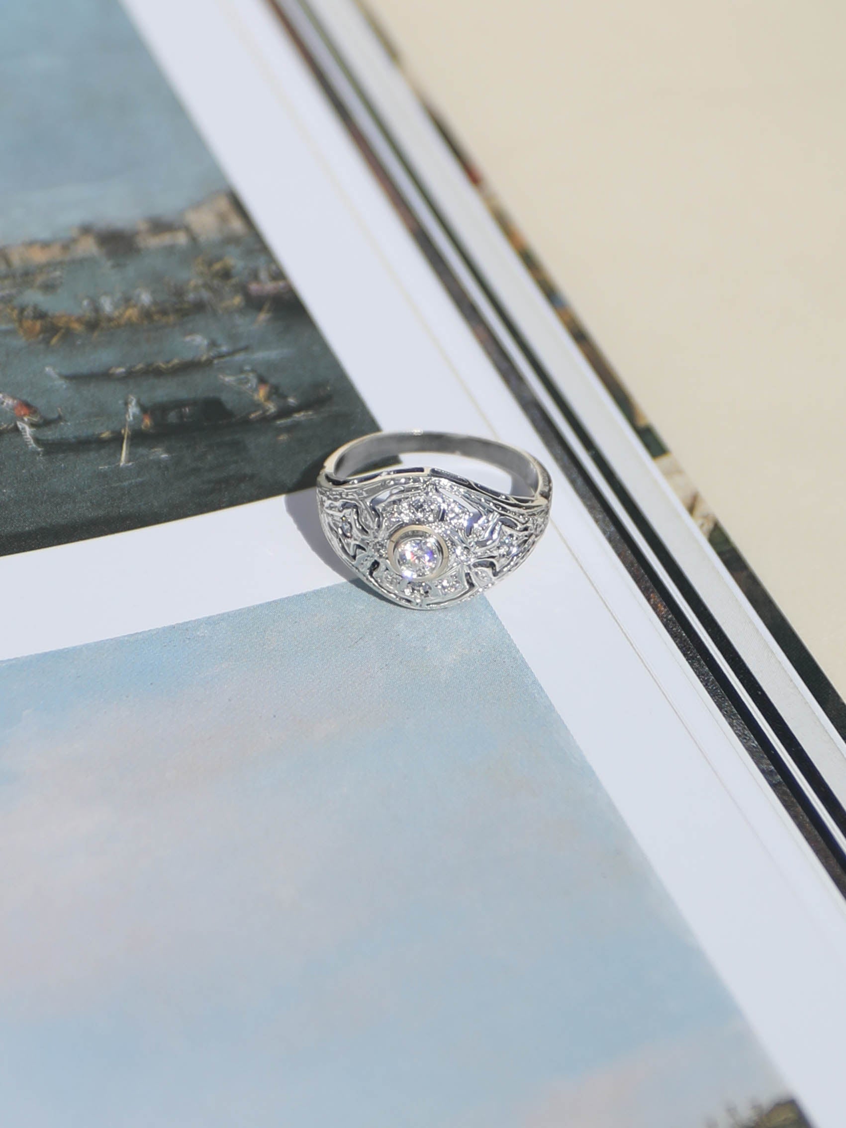 ANILLO ADELA mini plata