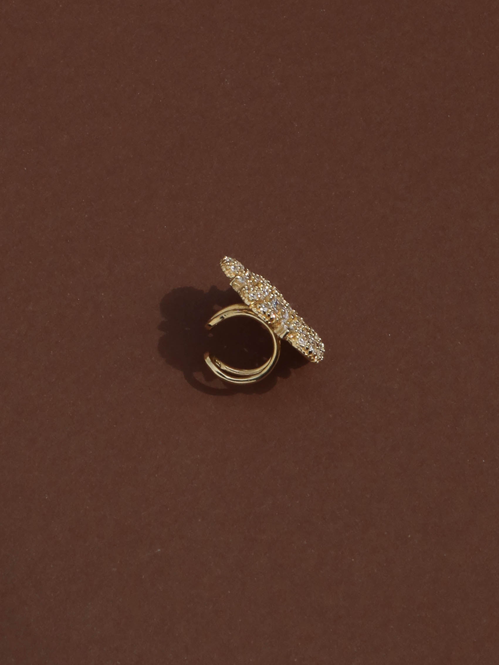 PENDIENTE Y EARCUFF MIMAS