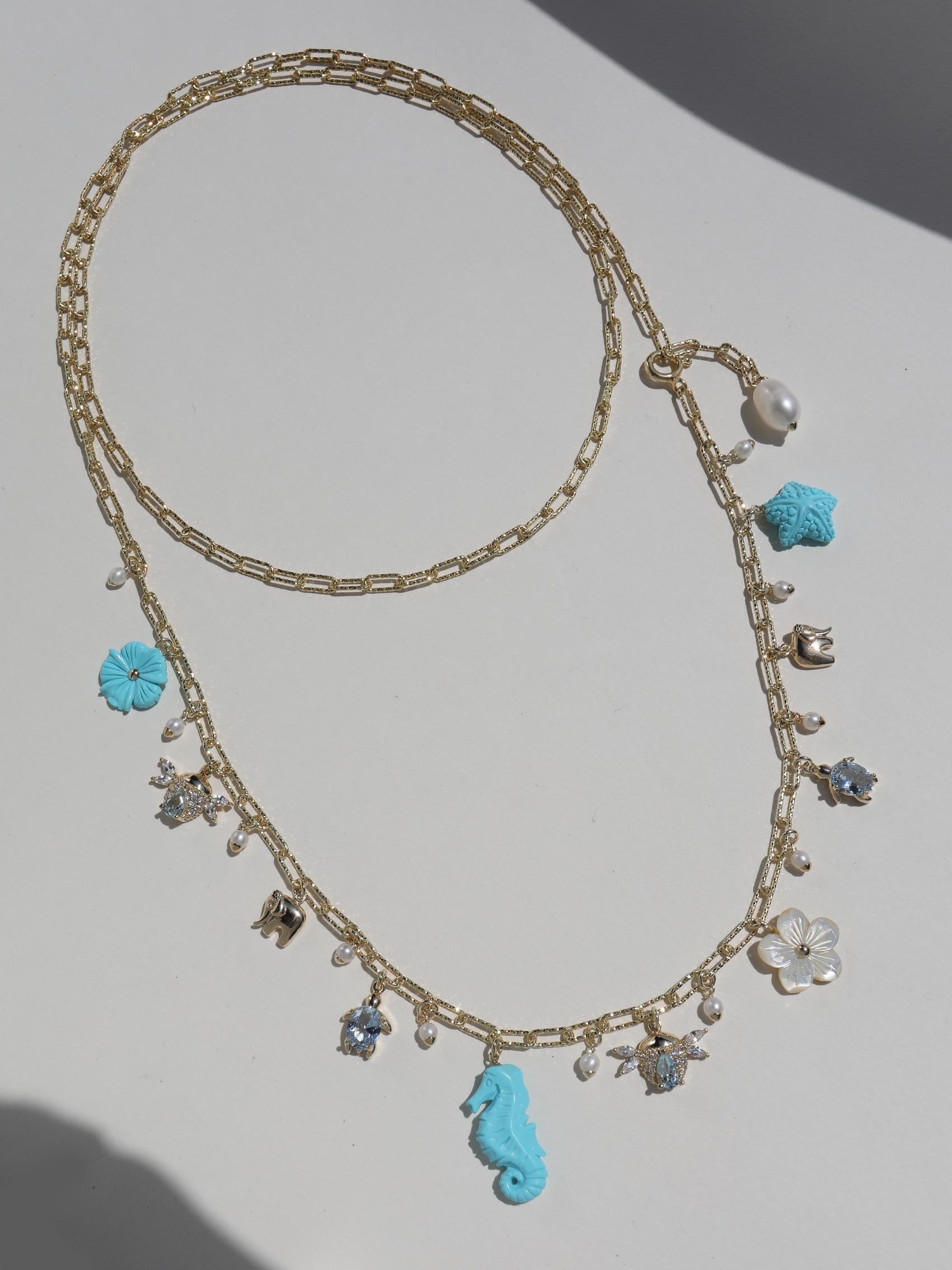 COLLAR CINTURON AMULETOS