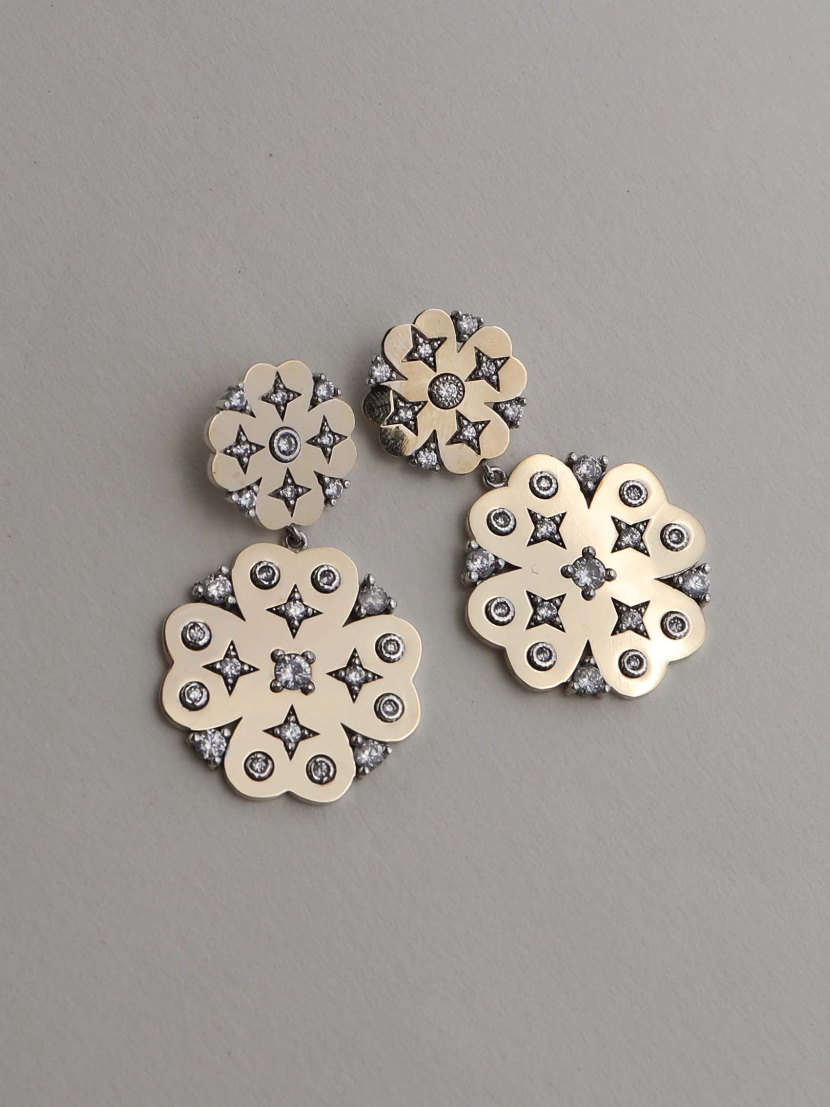 PENDIENTES TREBOL CECILIA