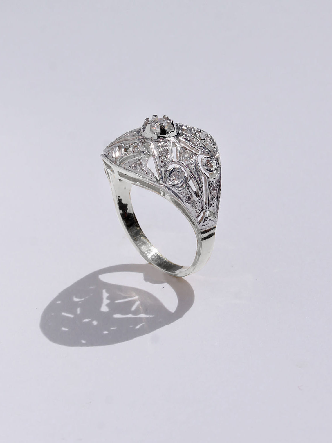 ANILLO ADELA GRANDE plata
