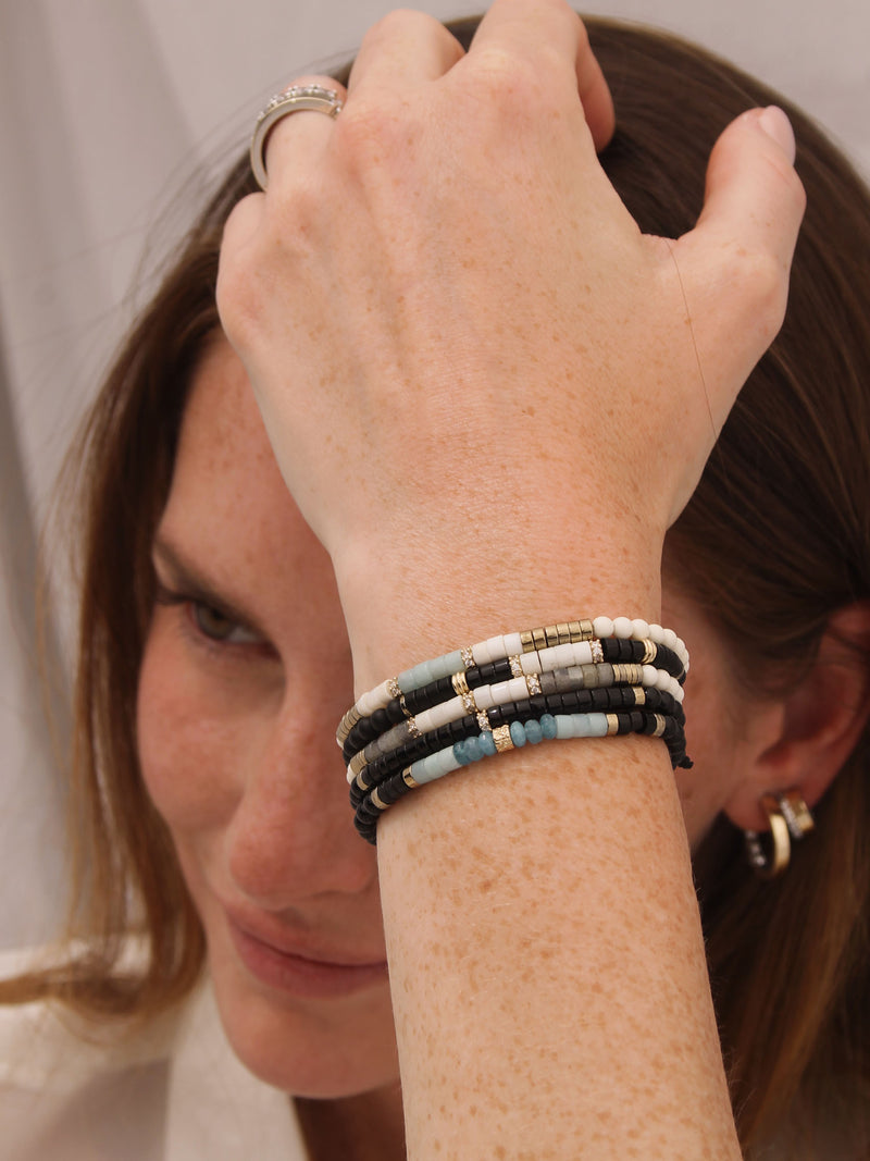Pulseras ARIEL blanco